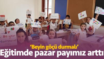 Eğitimde pazar payımız arttı