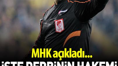 MHK hakemleri açıkladı! İşte derbinin hakemi