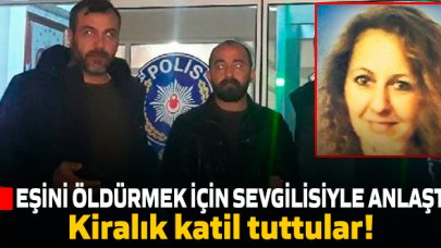 Sevgilisiyle kiralık katil tutup, eşini öldürten Ebru Balaban adliyeye getirildi