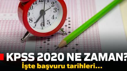 2020 KPSS sınavı ne zaman? Başvuruları tarihi belli oldu! İşte sınav takvimi