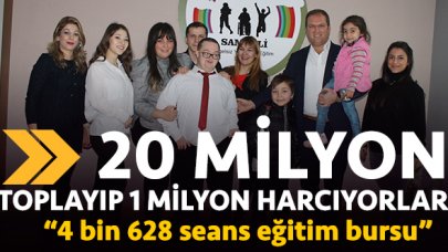 20 milyon lira toplayıp 1 milyon lira harcıyorlar!