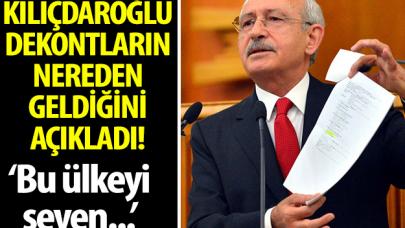 Kılıçdaroğlu yayınladığı dekontların kaynağını açıkladı!