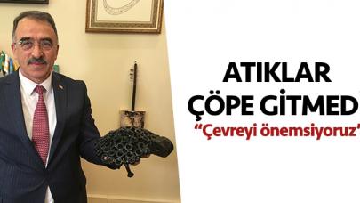 Atıklar çöpe gitmedi