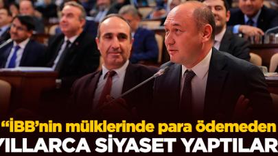 İBB'nin mülklerinde para ödemeden yıllarca siyaset yapmışlar!