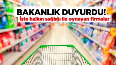 Taklit ve tağşiş yapan şirketlerin isimleri açıklandı!