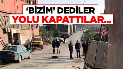 Sultangazi'de görülmemiş olay: 'Bizim' dediler yolu kapattılar