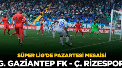 Gazişehir Gaziantep FK Çaykur Rizespor canlı izleme linki | Bein Sports 1 canlı