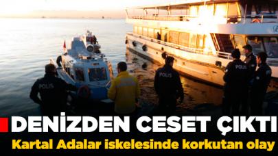 Kartal'da denizden ceset çıktı!