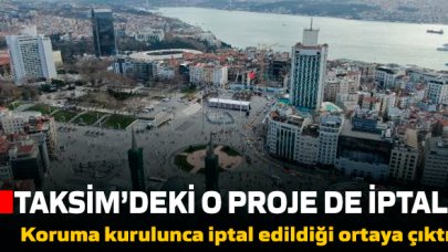 Kültür Bakanlığı’nın projesi de iptal!