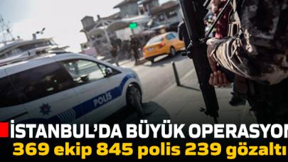 İstanbul'da büyük operasyon! Bin 890 kişi yakalandı