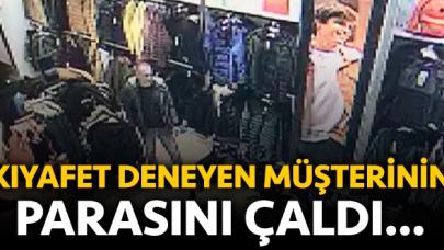 Esenyurt'ta şoke eden hırsızlık! Kıyafet deneyen müşteriyi soydu