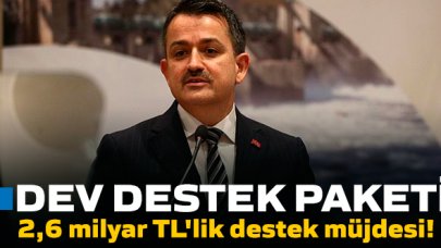 Bakan Pakdemirli'den sevindiren haber!