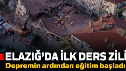 Elazığ'da okullar açıldı... Depremde hayatını kaybeden öğrencilerin isimleri açıklandı