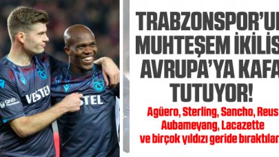 Alexander Sörloth ve Anthony Nwakaeme Avrupa'ya kafa tutuyor! Dünya yıldızlarını geçtiler