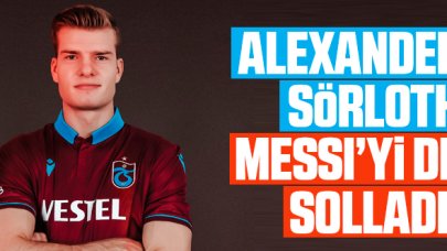 Alexander Sörloth Messi'yi de geçti!