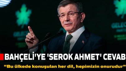 Davutoğlu'ndan Bahçeli'ye 'PKK'ya özlem' cevabı