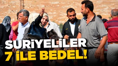 Suriyeliler 7 ile bedel!