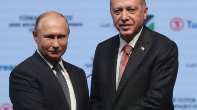 Cumhurbaşkanı Erdoğan ve Putin görüştü!