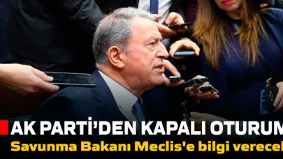 AK Parti kapalı oturum yapacak!