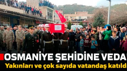 Şehit Halil İbrahim Akkaya, son yolculuğuna uğurlandı