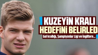 Alexander Sörloth hedefini belirledi: Premier Lig aklımda olan bir şey değil