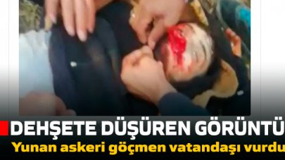 Yunan askerleri ateş açtı: 1 göçmen öldü!