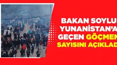 Yunanistan'a kaç göçmen (mülteci) gitti? Son sayı açıklandı