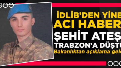 Trabzon'da şehit acısı! Uzman Çavuş Kadir Tuncer şehit oldu