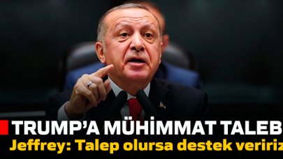 Erdoğan: Trump'tan mühimmat desteği istedim