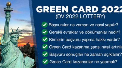 Green Card 2022 başvurusu ne zaman ve nasıl yapılır? Gerekli evraklar ve belgeler