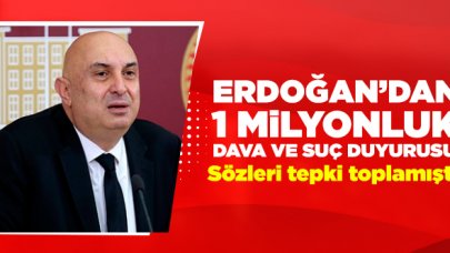 Cumhurbaşkanı Erdoğan'dan CHP Grup Başkanvekili Engin Özkoç'a 1 milyon liralık tazminat davası