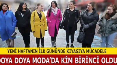 Doya Doya Moda 9 Mart Pazartesi kim birinci oldu? 76. bölüm izle