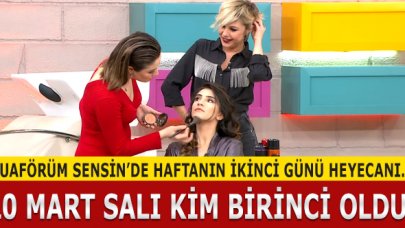 Kuaförüm Sensin 10 Mart Salı Puan Durumu | Kim birinci oldu?