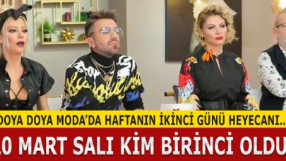 Doya Doya Moda 10 Mart Salı Puan Durumu | Kim birinci oldu? | 77. bölüm izle