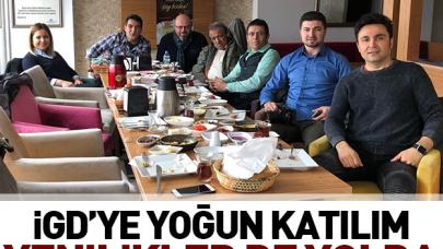 İGD'ye yoğun katılım