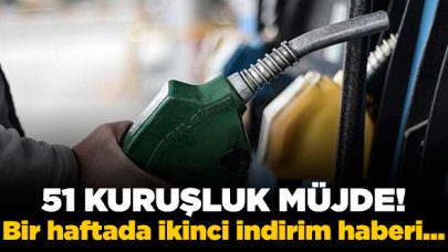 Benzin fiyatlarında bir indirim daha! 51 kuruş düşecek