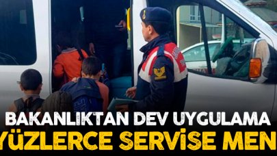 81 ilde 660 okul servis aracı trafikten men edildi