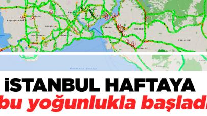 İstanbul pazartesi gününe yüzde 29 ile başladı!