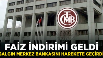 Merkez Bankası faiz indirdi!