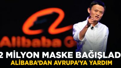 Avrupa'ya 2 milyon maske bağışladı!