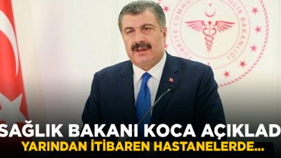 Sağlık Bakanı Koca'nın son dakika açıklamaları: Laboratuvar sayımız 36'ya çıkacak