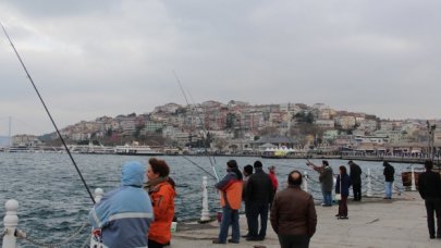 Üsküdar'da balık tutmak artık yasak