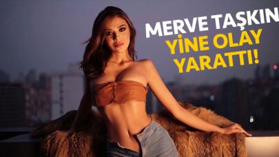 Merve Taşkın'ın el yıkama videosu olay oldu!