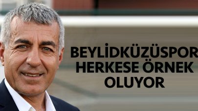 Beylikdüzüspor herkese örnek oluyor