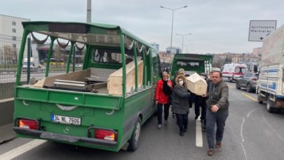 Kadıköy'de feci kaza! Cenaze aracı direksiyon hakimiyetini kaybetti