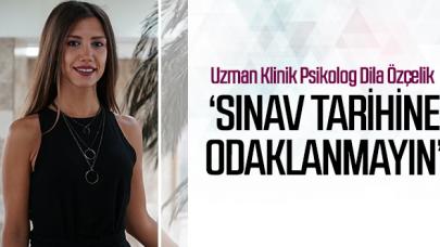 Sınav tarihine odaklanmayın