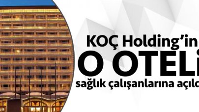 Koç Holding Divan Oteli'ni sağlık çalışanlarına açtı