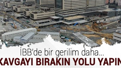 Kavga değil yolu yapın!