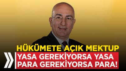 Mahfi Eğilmez'den hükümete açık mektup