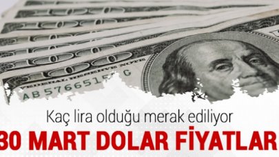 Dolar haftaya nasıl başladı? 30 Mart Pazartesi dolar alış ve satış fiyatları